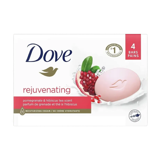 Dove Soap Go Fresh Pomegranate 4x90g