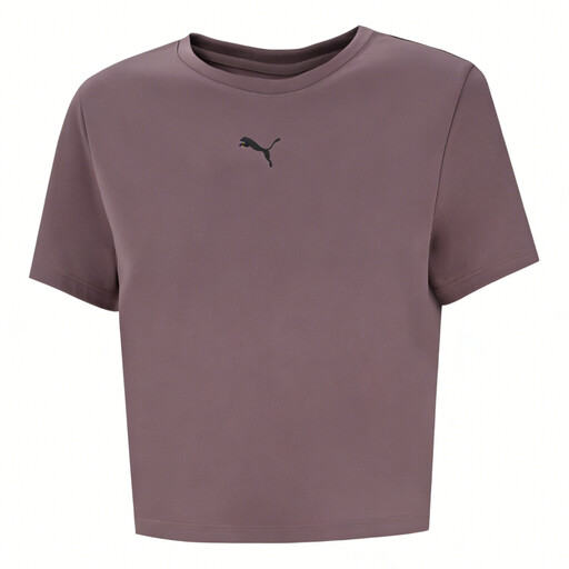 PUMA Women's Tad Essential Baby Tee - Raisin