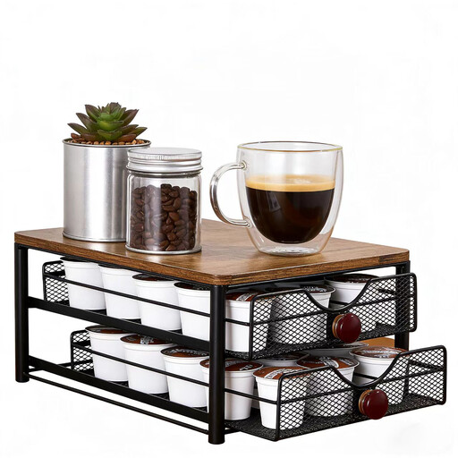 SRD 2-Tier Coffee Capsule Organizer