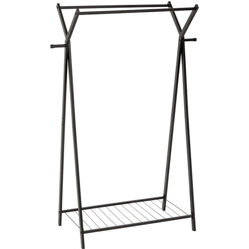 5five Double Clothes Rack Steel Black