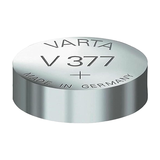 VARTA Batterie Silver Oxide, Knopfzelle, 377, SR66, 1.55V Watch, Retail (10-Pack)