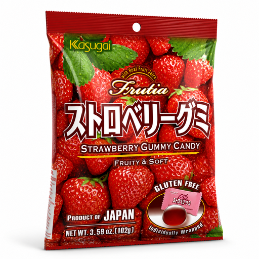 Kasugai Strawberry Gummy 107g
