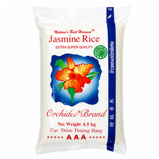 Orchidee Premium jasmine rice quality AAA 4.5 kg