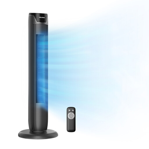 PELONIS 75° Oscillating Tower Fan