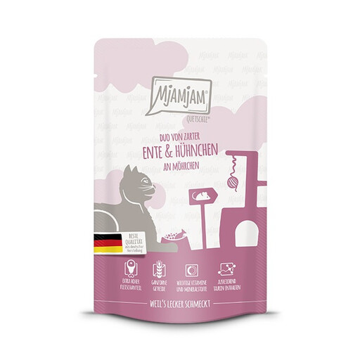 MjAMjAM Chicken & Duck Duo with Carrots P?té 125g