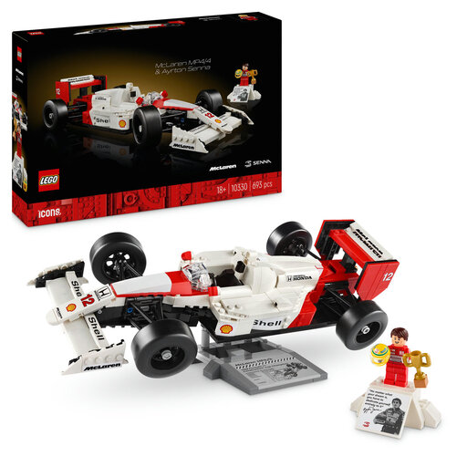 LEGO Icons 10330 McLaren MP4/4 & Ayrton Senna