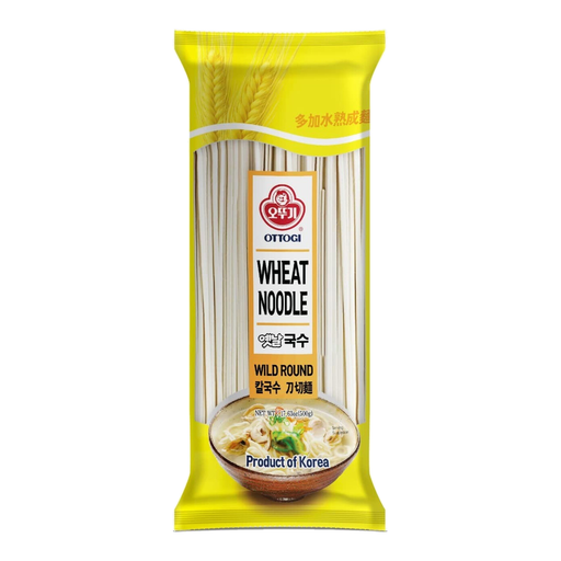Ottogi Flat Noodles Wild Round 500 g
