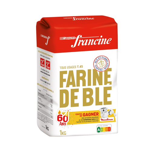 FRANCINE All-Purpose Wheat Flour T45 1 kg