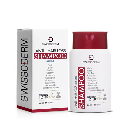 Swissoderm Anti-Hair Loss Shampoo for Oily Hair