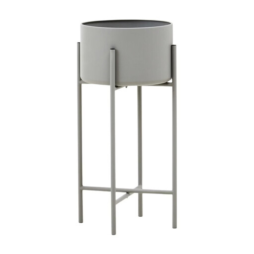 Premier Housewares Durable Large Grey Floor Standing Planter