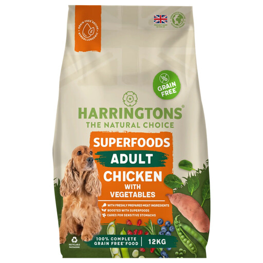 Harringtons Dog GF Superfoods Chicken 12kg