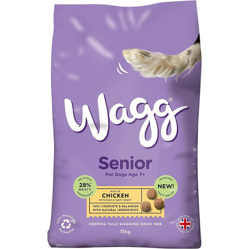 Wagg Senior Complete Chicken & Rice 15kg