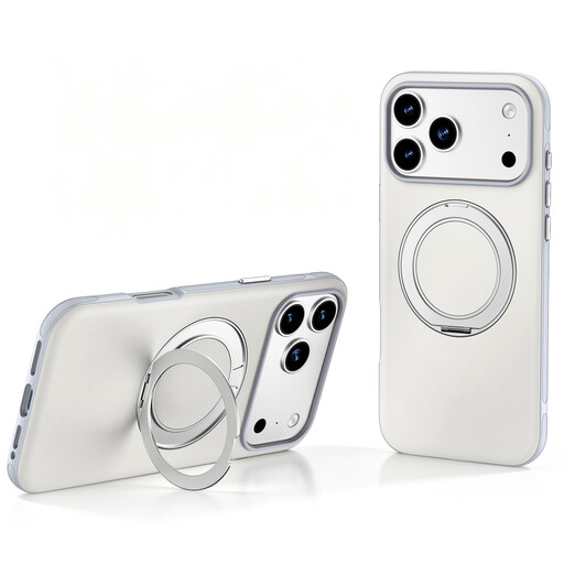 IM-CHEN iPhone 18 Pro 手机壳 兼容 17 Pro 银色