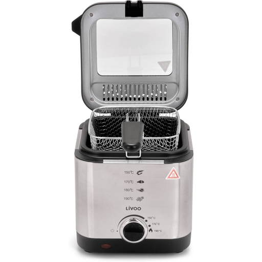Livoo Fryer 1.5l 900w Grey - DOC240 - Livoo