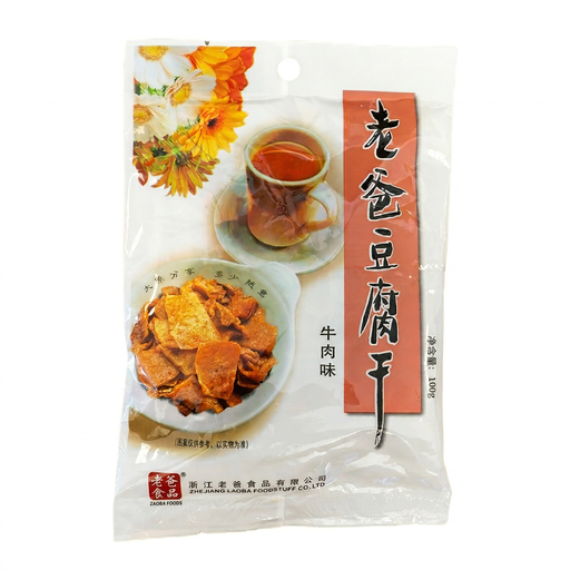 Laoba Tofu Jerky (Beef Flavor) 100g