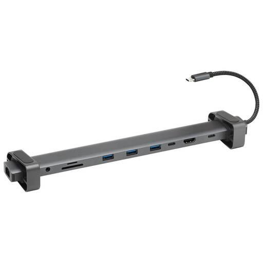 Hub de bureau / Station d'accueil multiport Bluestork 10 ports USB-C