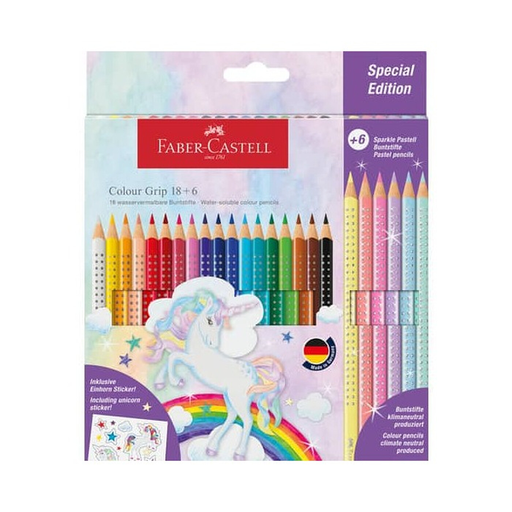 Faber-Castell CP Colour Grip Unicorn 18+6
