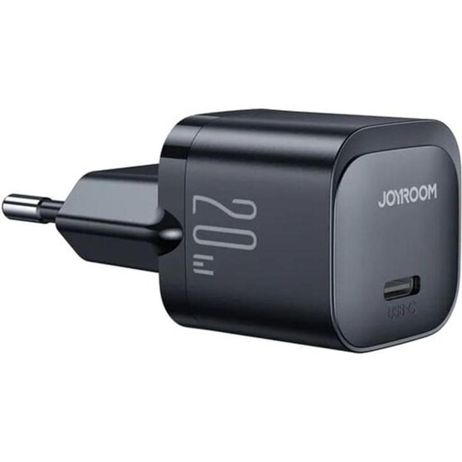 Mini charger USB C 20W PD JOYROOM JR-TCF02 - black