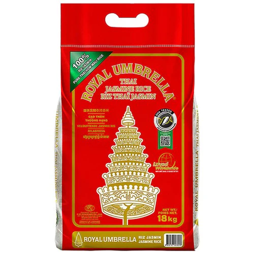 Royal Unberlla Thai Hong Mali Jasmine Rice 18kg