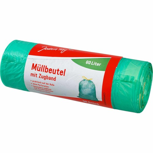 Jeden Tag Drawstring Trash Bags 60L