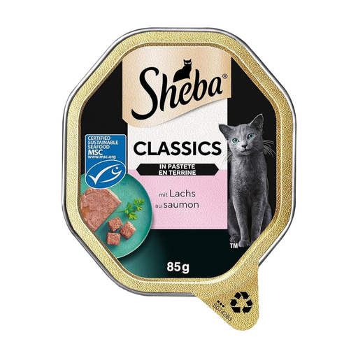Sheba Classics in Pastete mit Lachs