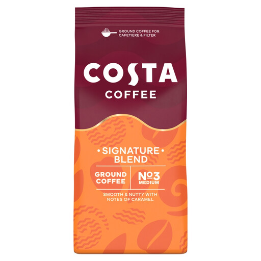 Costa Coffee Mocha Italia Signature Blend ground coffee, No. 3 Medium, 200 g