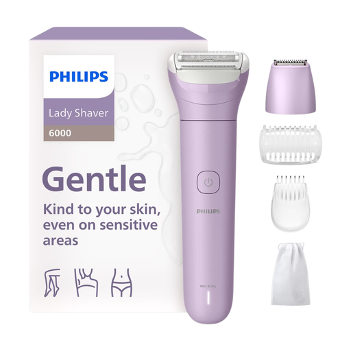 Philips Series 6000 Wet & Dry Cordless Lady Shaver