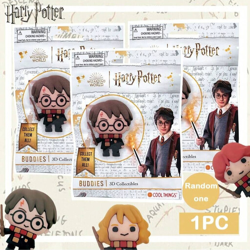Harry Potter Officially Licensed Series PVC Blind Bag Figural Bag Clip