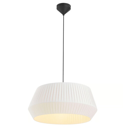 Suspension DICTE 53 en tissu blanc