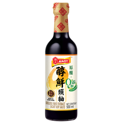 Amoy Deluxe First Extract Soy Sauce 500ml