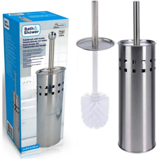Bath & Shower Toiletborstel & Houder - RVS