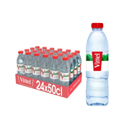 Vittel Mineral Water Pack of 24 x 500 ml