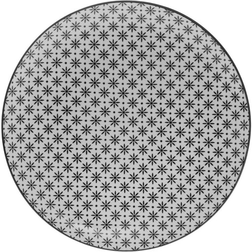 Secret de Gourmet Bohemia Dinner Plate with floral pattern