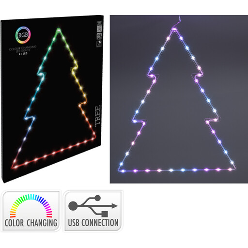 TREE 41LED RGB 幻彩灯串