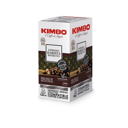 KIMBO Nespresso Coffee Capsules ESPRESSO BARISTA RISTRETTO x30 Capsules 165 g