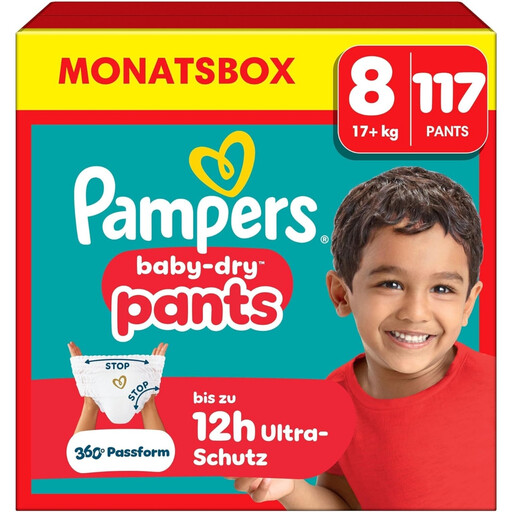 Pampers Baby Dry Pants Size 8