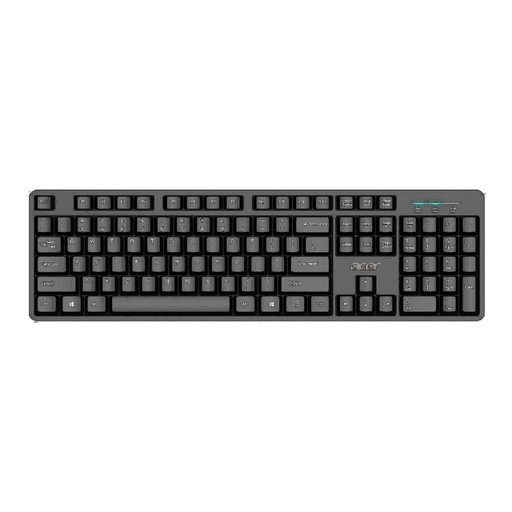 Clavier USB filaire Acer pour la maison et le travail, QWERTY US International, noir
