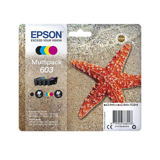 Multipack Epson 603 capacité standard