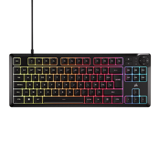 Corsair K55 CORE TKL AZERTY RGB gaming keyboard