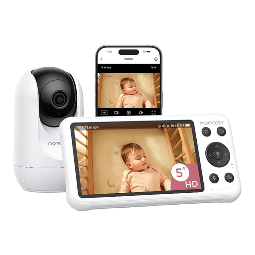 Momcozy Smart WiFi Baby Monitor 5 1080P