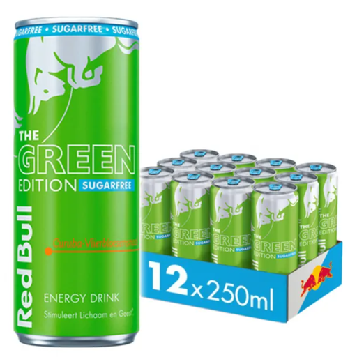 Red Bull Green Edition Sugarfree Curuba Elderflower