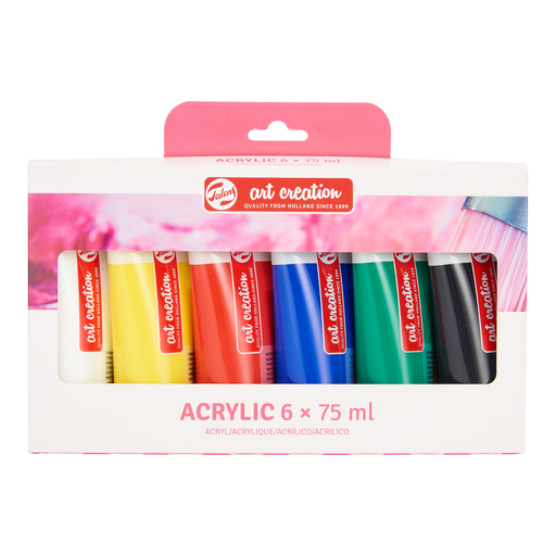 Talens Art Creation Acrylic Set – 6 × 75 ml