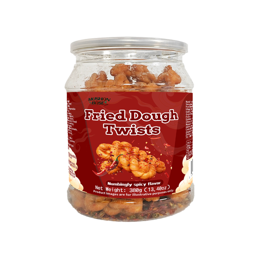 MUSHAN BASE Spicy Mini Mahua Twisted Fritters 380g