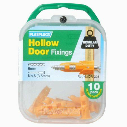 PLASPLUGS DR 308 Hollow Door Fixings