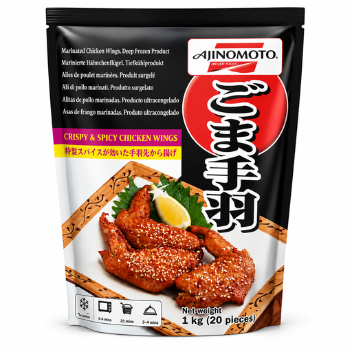 AJINOMOTO Fried Crispy & Spicy Chicken Wings, 1kg bag