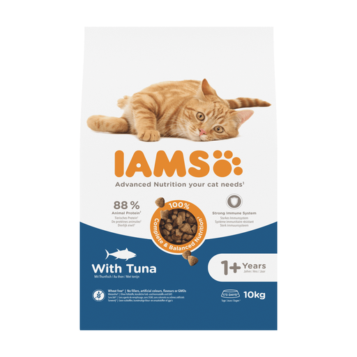 Iams cat adult tuna 10kg