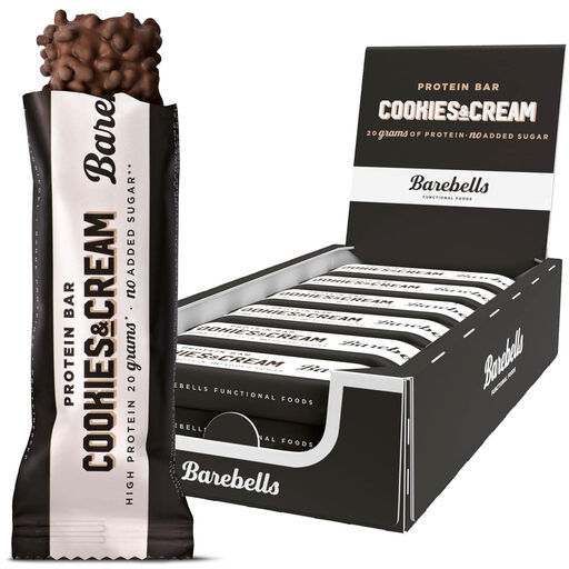 Barebells Protein Bar Cookies and Cream