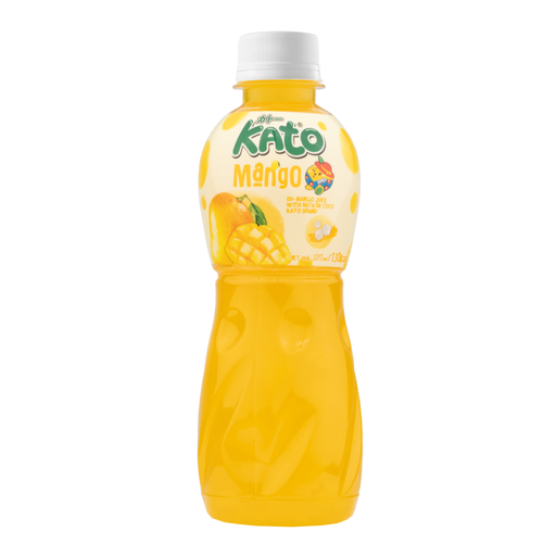 KATO Mango Drink with Nata de Coco 320 mL