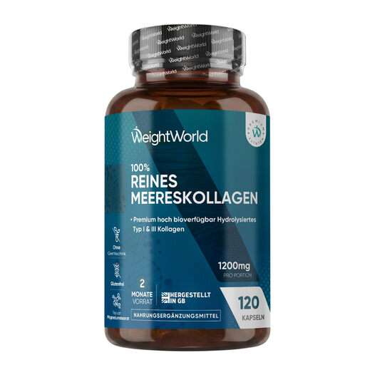 WeightWorld Pure Marine Collagen 1200mg 120 Capsules