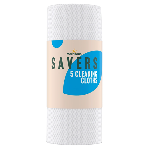 Morrisons Savers 清洁布，5 片装